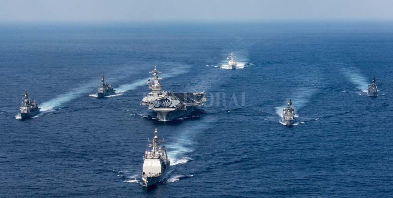 EEUU envía otro portaaviones a aguas de la península de Corea 