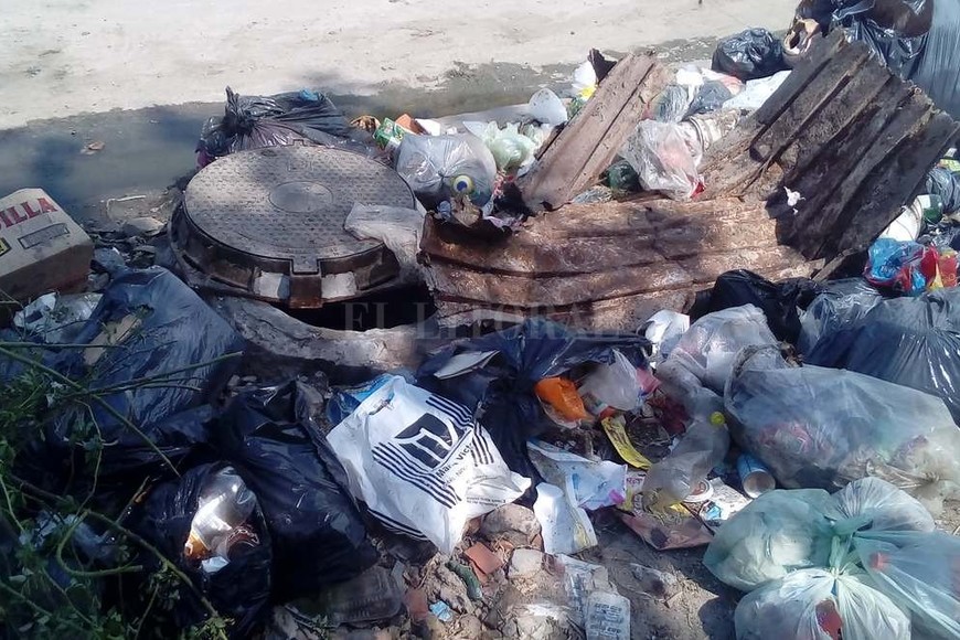 ELLITORAL_205867 |  Aguas Santafesinas La basura es uno de los motivos de los inconvenientes en las cañerías.