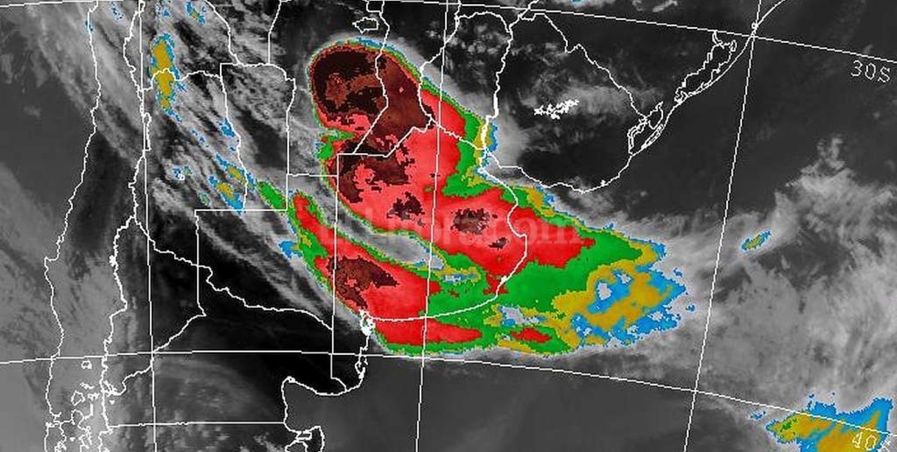 Alerta por tormentas fuertes y severas