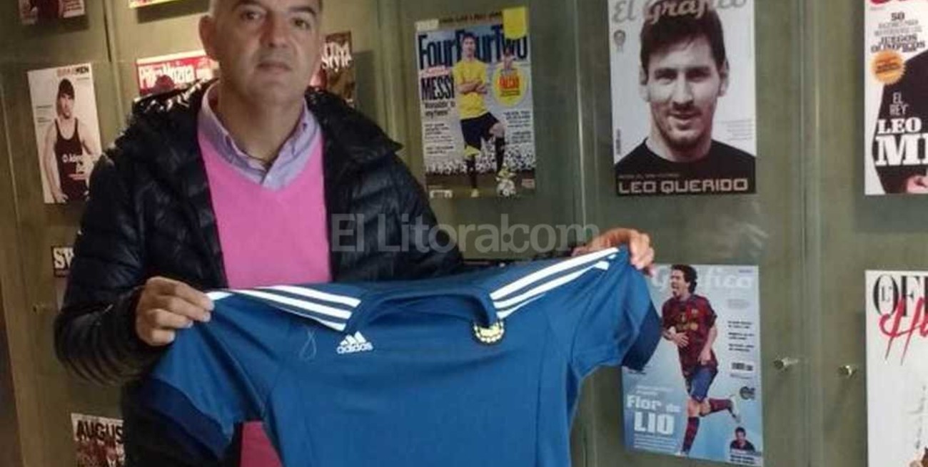 La camiseta de Messi ya está en Santa Fe