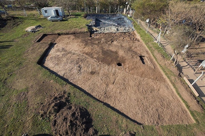 ELLITORAL_255621 |  Transmedia VT Actual sitio arqueológico donde se realizan las tareas de investigación y donde afirman se construyó el fuerte.