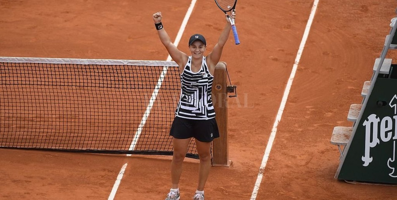 La australiana Ashleigh Barty se consagró campeona en Roland Garros
