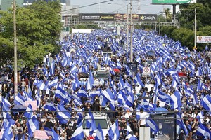 ELLITORAL_214121 |   Protestas en las calles de Nicaragua este jueves.