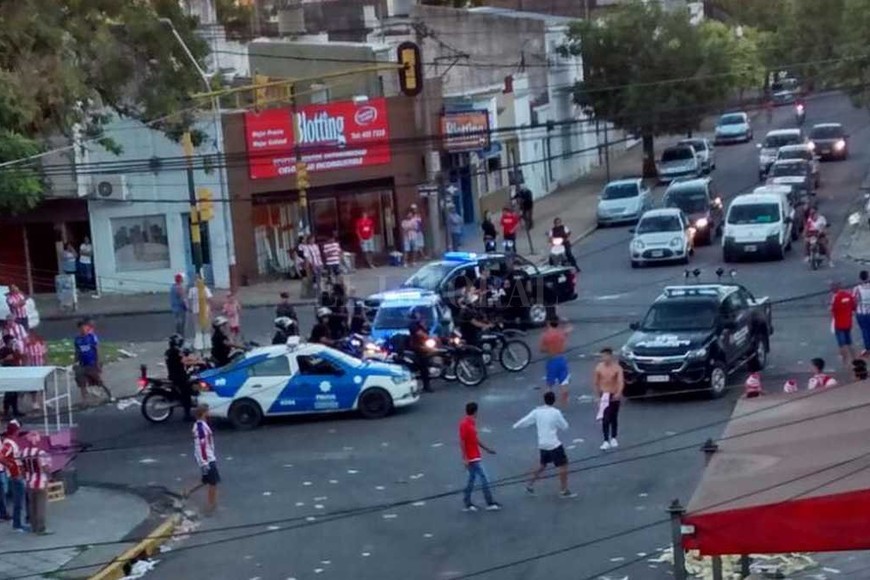 ELLITORAL_175869 |  Periodismo Ciudadano / WhatsApp En bulevar Pellegrini y sus intersecciones se produjeron los hechos de mayor magnitud.