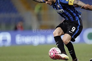 Archivo El Litoral Mauro Icardi marcó dos tantos para la victoria del Inter.