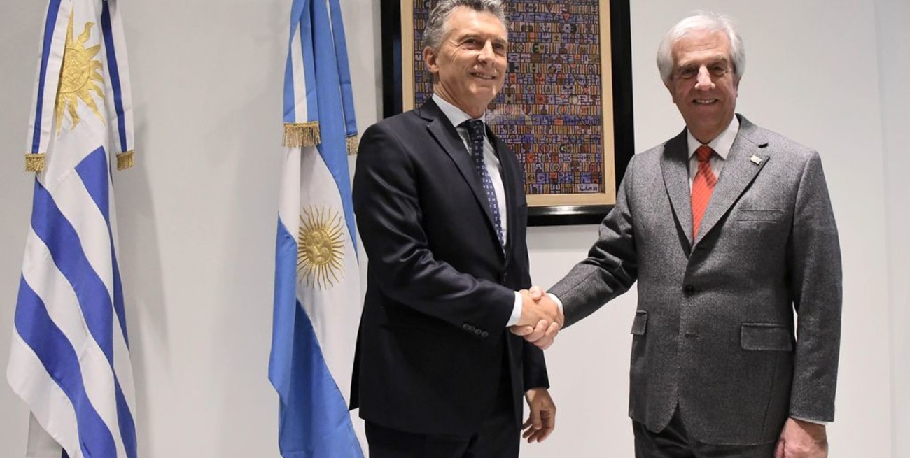 Macri: Argentina y Uruguay tienen una "gran agenda de trabajo en conjunto"