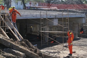 ELLITORAL_205020 |  Guillermo Di Salvatore Solo los sectores vinculados a la construcción mostraron un crecimiento respecto al primes mes del año pasado.