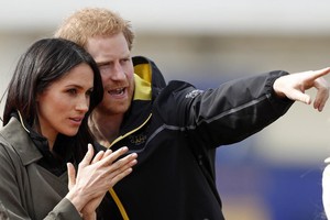 ELLITORAL_209071 |  Frank Augstein Britain's Prince Harry and his fiancee Meghan Markle attend the UK team trials for the Invictus Games Sydney 2018 at the University of Bath in Bath, England, Friday, April 6, 2018. The Invictus Games is the only international sport event for wounded, injured and sick (WIS) servicemen and women, both serving and veteran. The Invictus Games Sydney 2018 will take place from 20-27th October and will see over 500 competitors from 18 nations compete in 11 adaptive sports. (AP Photo/Frank Augstein)