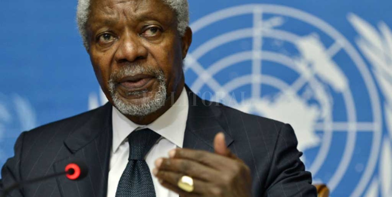 Murió el ex secretario general de la ONU, Kofi Annan 