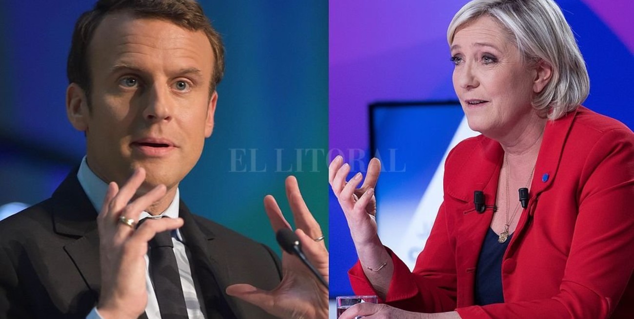 Macron y Le Pen definirán la presidencia de Francia en un balotaje