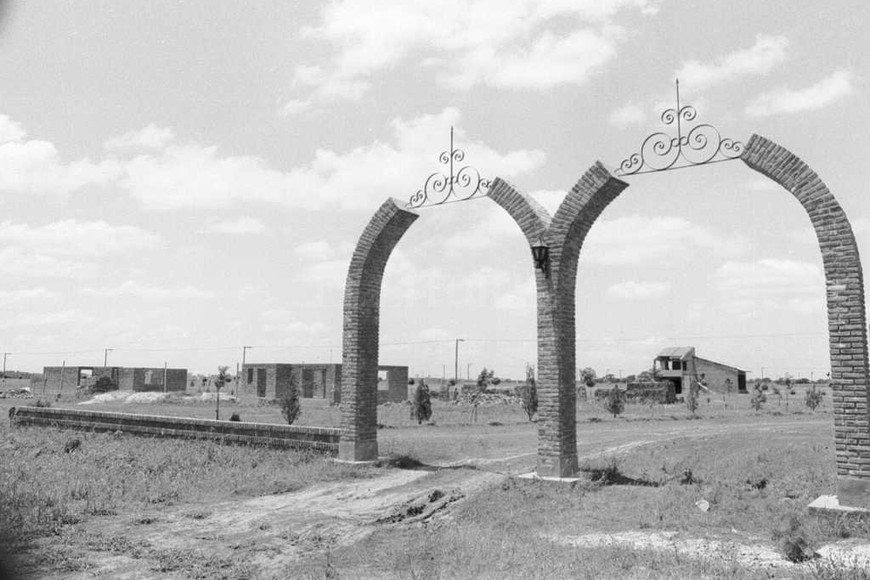 ELLITORAL_177810 |  Archivo El Litoral El predio de la Tatenguita, en sus inicios