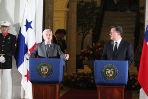 ELLITORAL_216405 |  Internet El primer mandatario chileno, Sebastián Piñera, comenzó este lunes una visita oficial a Panamá.