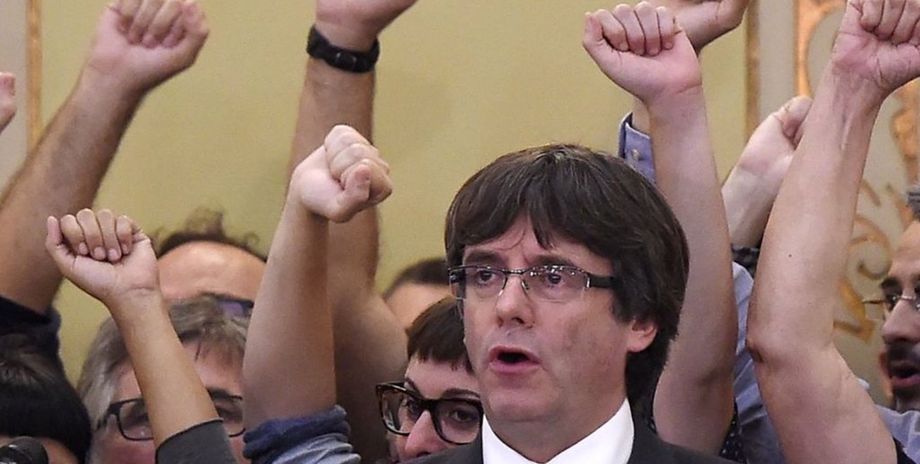 Los independentistas propusieron formalmente la candidatura de Puigdemont