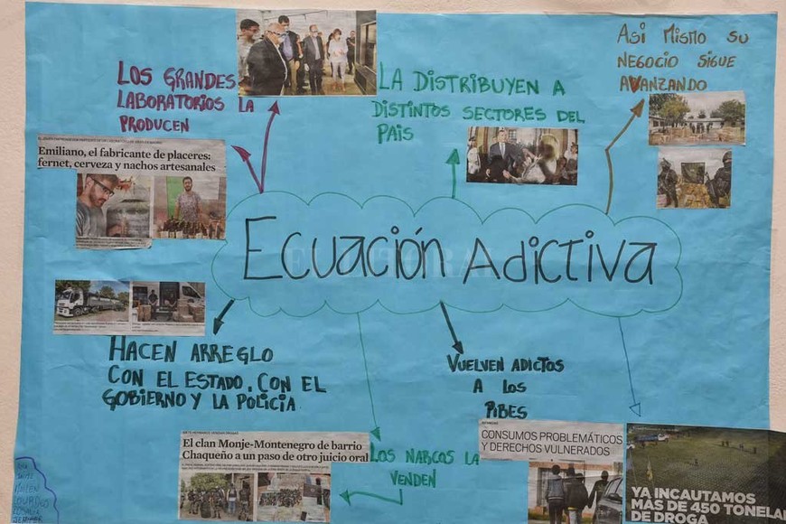 ELLITORAL_250636 |  Luis Cetraro Ecuación adictiva. La información y la educación sobre la problemática de las adicciones a las drogas es otro de los aspectos que se trabaja en el Centro Cultural y Deportivo.