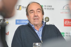 ELLITORAL_188664 |  Flavio Raina Nando Parrado en Santa Fe.  No tengo la capacidad de dar consejos, sino de contar algo y que cada uno se lleve lo que le sirva de esa historia .