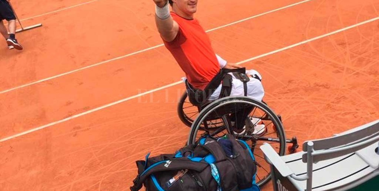 El argentino Gustavo Fernández es finalista en Roland Garros