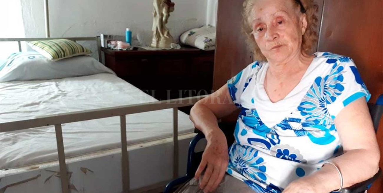Violento robo sufrió una anciana discapacitada
