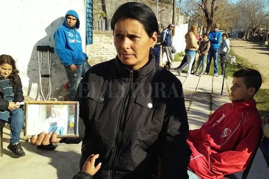 ELLITORAL_179079 |  Archivo El Litoral Quiero justicia porque mi hermano era un muchacho bueno, y no merecía terminar así , pidió María José Lencina tras el crimen.