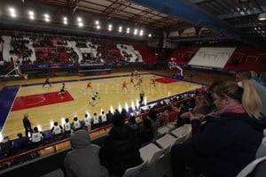 ELLITORAL_217649 |  Manuel Fabatía El Angel P. Malvicino abrirá sus puertas para que Unión juegue la quinta temporada en el segundo escalón del básquet argentino.