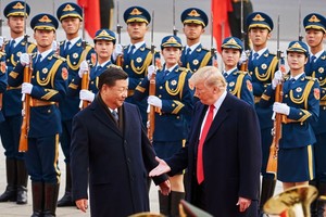 ELLITORAL_215413 |  Archivo El Litoral Donald Trump, presidente de Estados Unidos y Xi Jinping, presidente de China.