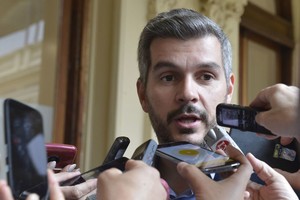 ELLITORAL_212706 |  Internet Marcos Peña habló con la prensa, luego de los resultados de la votación sobre la ley de tarifas.