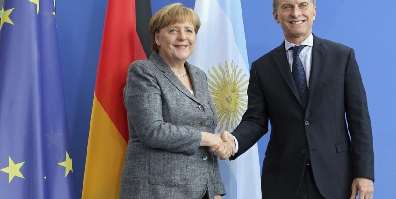 Macri confirma visita oficial de Merkel a Argentina en junio 