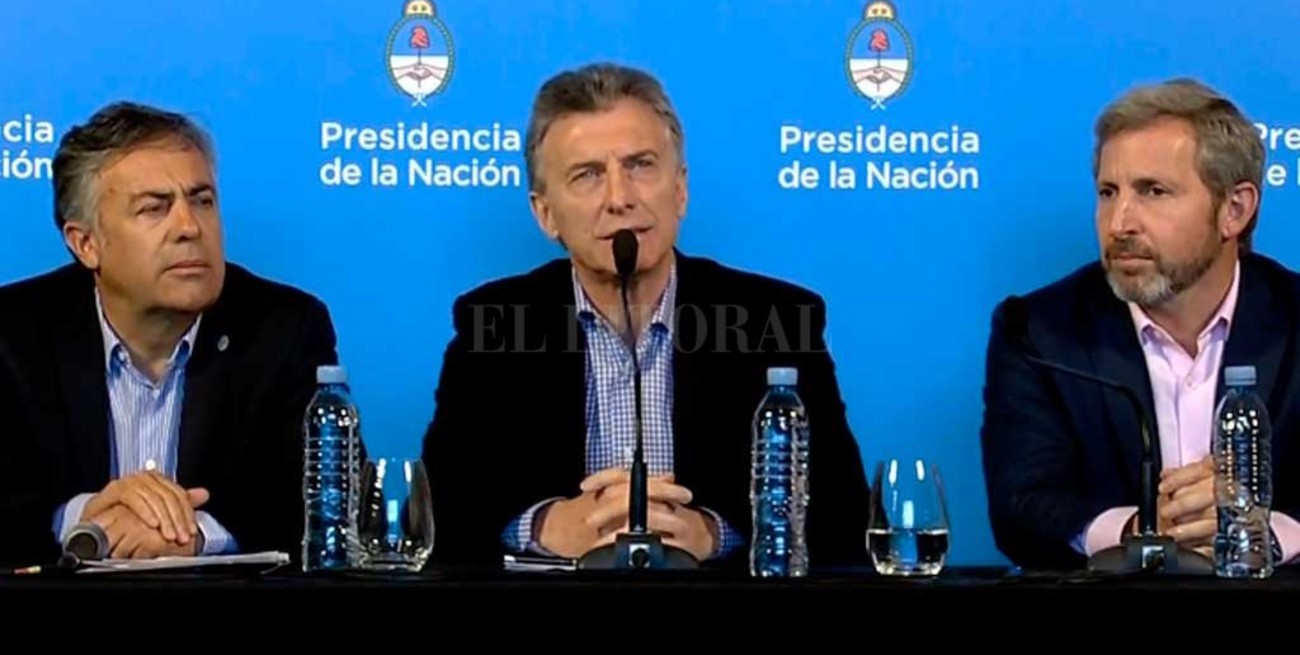 Macri: "No podemos vivir más de prestado"