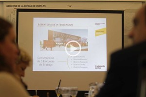 ELLITORAL_189000 |  Archivo En Barranquitas Sur se construye el primer edificio de las Escuelas de Trabajo