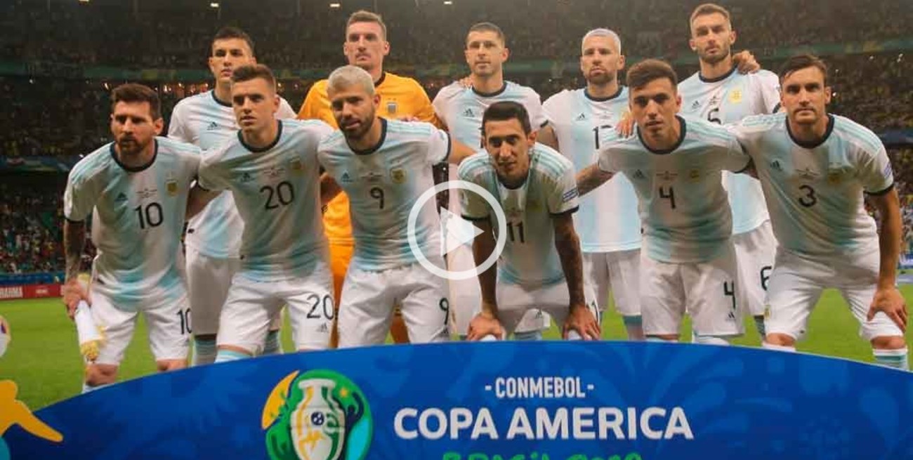 Argentina - Colombia: el himno y la emoción de los hinchas