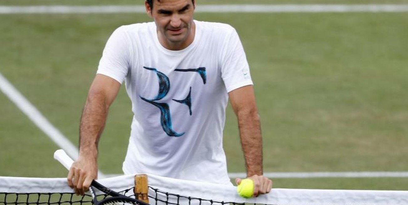 Federer inaugura Wimbledon: "es como salir para una final"