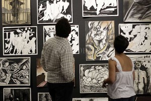 Gentileza Aimé Luna La muestra Presagios integra Ciclo de Muestras Cerveza Santa Fe y podrá recorrerse hasta el 2 de abril.