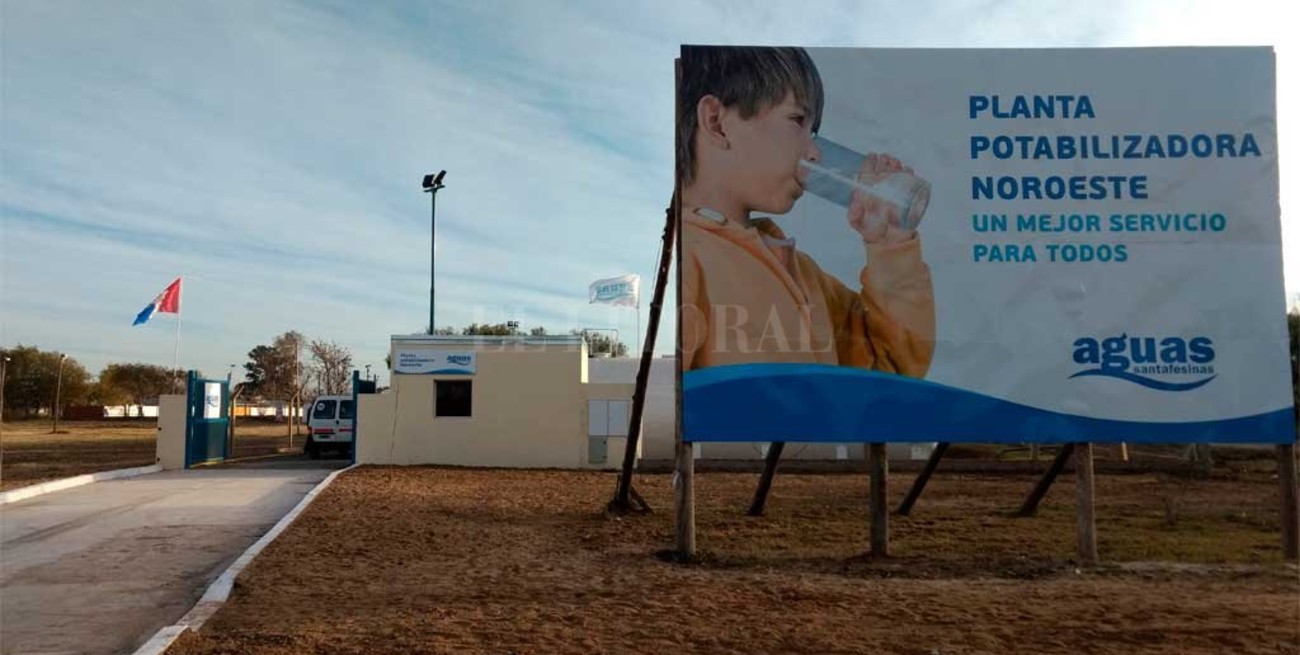 Comienza a distribuir agua potable la nueva planta de Santa Fe