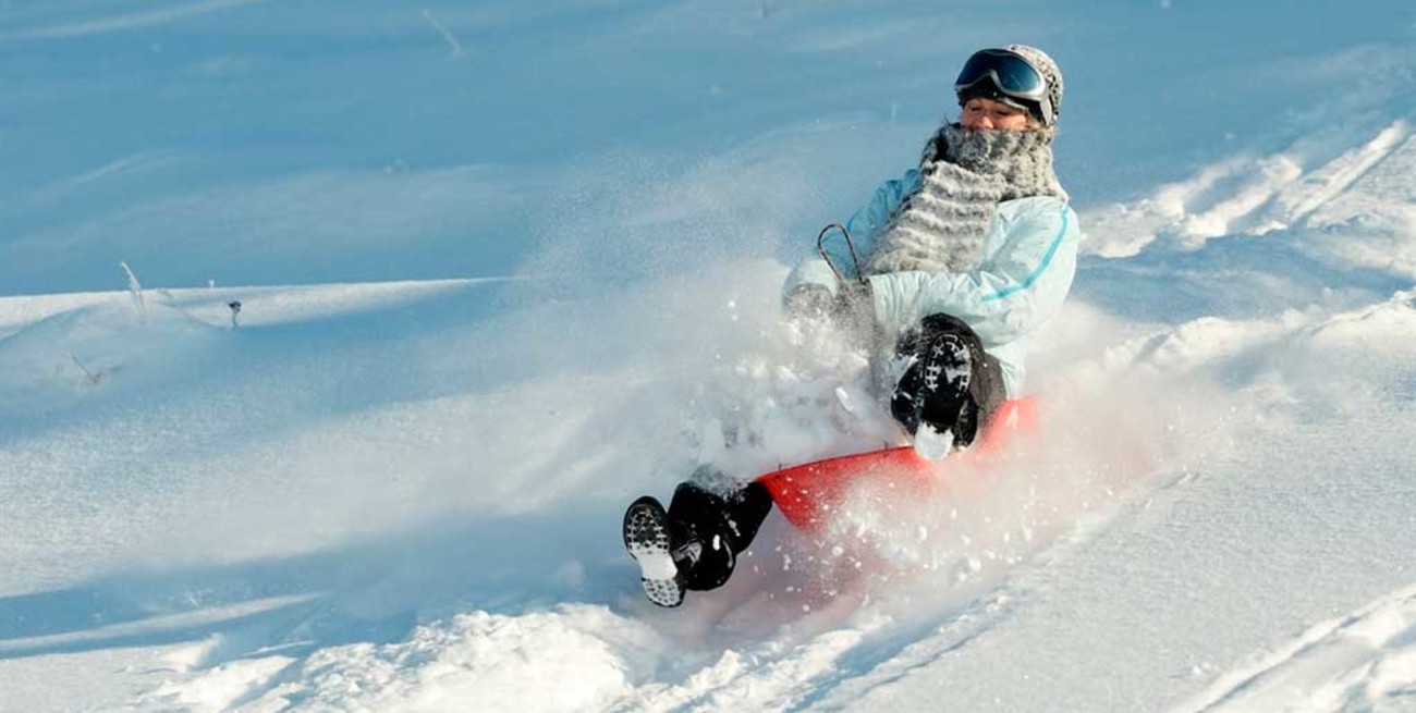 Una mujer murió haciendo "culipatín" en la nieve