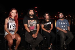 Manuel Fabatía Daiana Pividori, Raúl Segades, Irene Marchi y Juane Voutat.