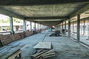 Gobierno de la provincia Ésta es la escuela secundaria 262, que se construye en Rivadavia al 7000, de la ciudad de Santa Fe.