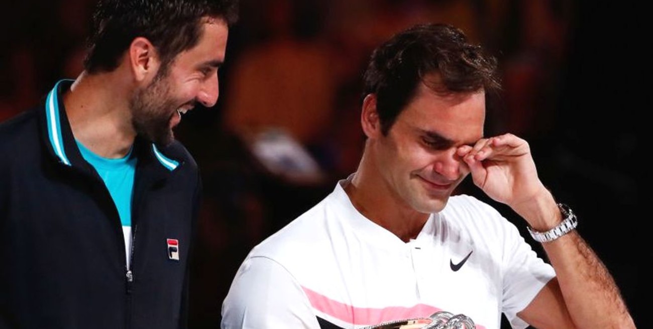 El llanto de Federer: "El cuento de hadas continúa" 