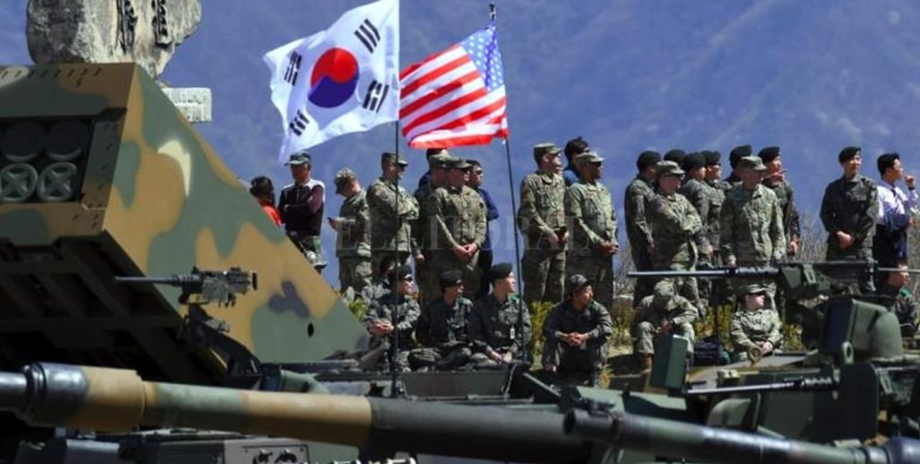 Estados Unidos y Corea del Sur inician gran despliegue militar 