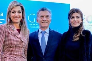 ELLITORAL_201729 |  Twitter Mauricio Macri Macri junto a la reina de Holanda, Máxima.