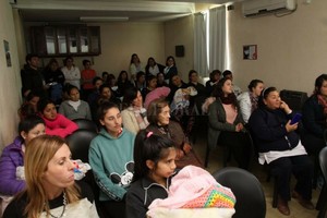Mauricio Garín En buen número las mamás participaron de la charla para conocer en profundidad las bondades de la leche materna y capacitarse para sacar el mayor provecho.