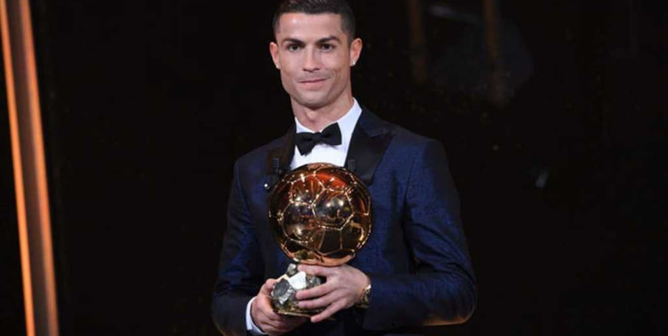 Cristiano Ronaldo ganó su quinto balón de oro