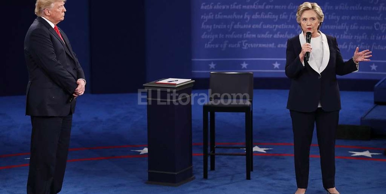 El debate Clinton-Trump