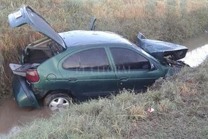 ELLITORAL_209227 |  El Litoral El incidente ocurrió la madrugada de este sábado, muy cerca de la localidad de Piamonte.