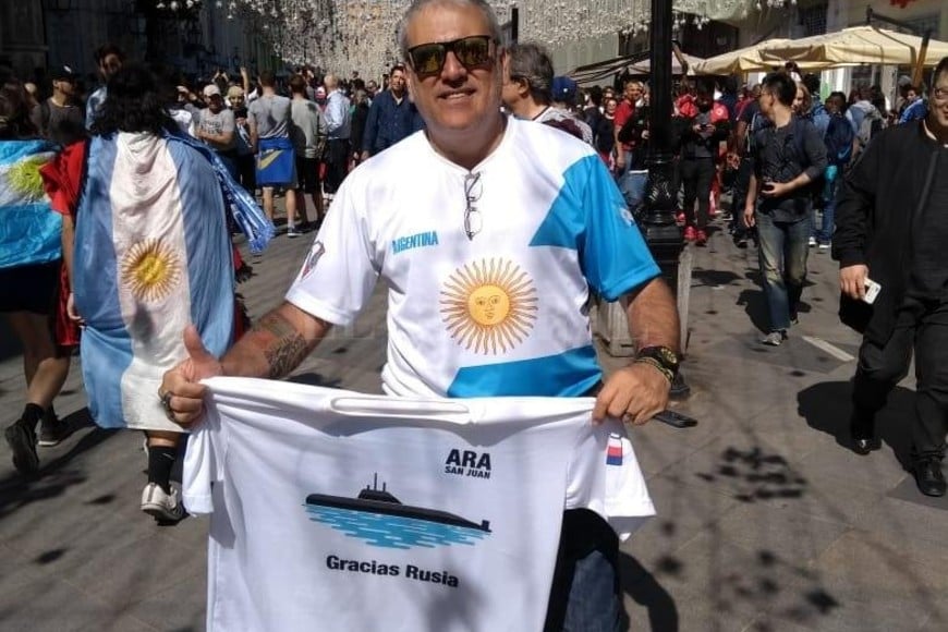 ELLITORAL_214267 |  El Litoral Un misionero que quiso agradecer el apoyo ruso para buscar a los que se hundieron con el Ara San Juan