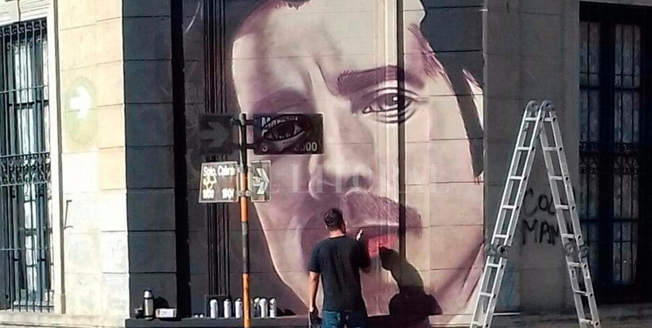 Espectacular mural en Santa Fe en homenaje a Chris Cornell