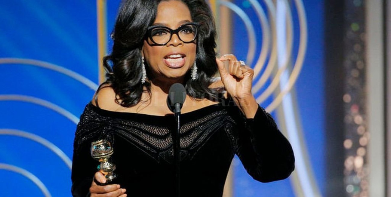 Oprah Winfrey es homenajeada en los Globos de Oro