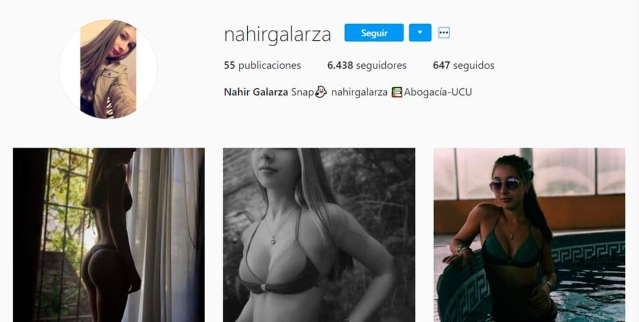 Insólito: reactivaron el Instagram de Nahir Galarza