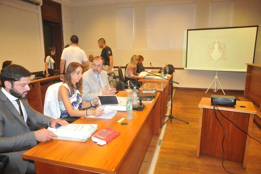 ELLITORAL_198774 | Flavio Raina Los fiscales Cristina Ferraro y Jorge Nessier destacaron que el tribunal haya ratificado los agravantes propuestos por la acusación.