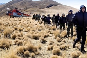 ELLITORAL_212948 |  Telam Equipo de rescate.