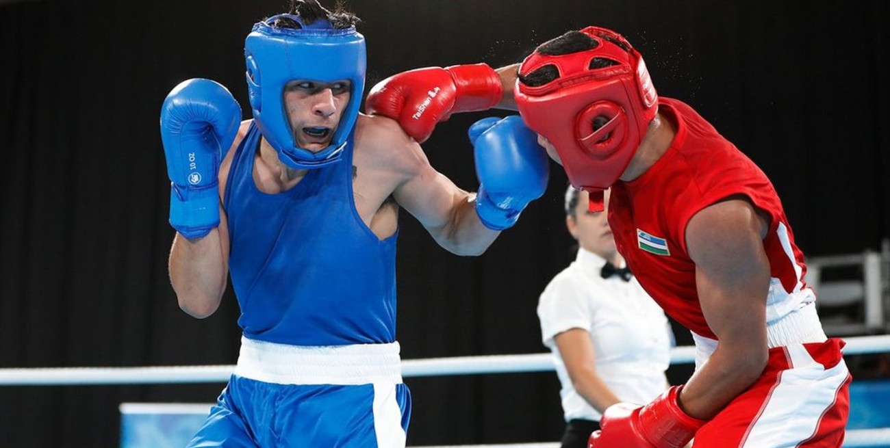 Boxeo: el entrerriano Arregui se aseguró la medalla de plata e irá por la de oro 