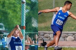 Oscar Muñoz Badilla Julio Nóbile, clasificado a los Juegos Olímpicos de la Juventud en lanzamiento de martillo y Lázaro Bonora probó con los tres lanzamientos, pero el disco es la disciplina que lo llevó a  Buenos Aires 2018 .